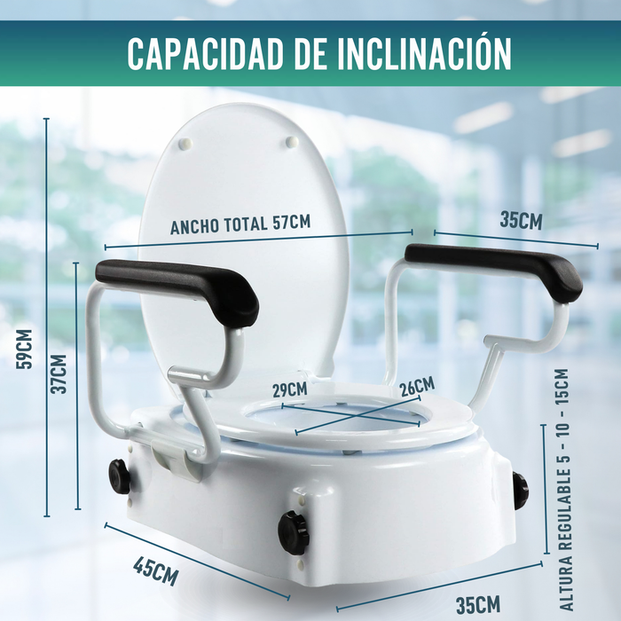 Elevador WC Inclinable OrtoPrime Confort