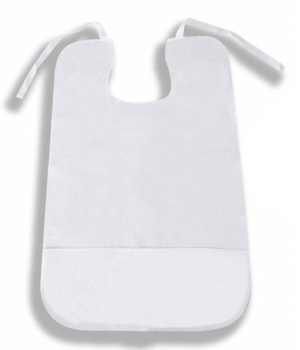 Babero Adulto Impermeable Rizo