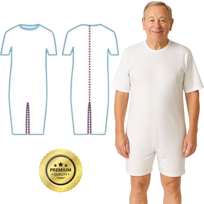 Pijama Antipañal Unisex | Pijama Adultos con Incontinencia