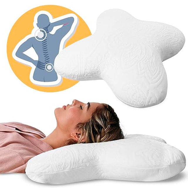 Almohada Viscoelástica Mariposa con Efecto Memoria Adaptable