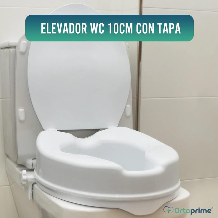 Elevador WC Con Tapa 10 cm | Universal