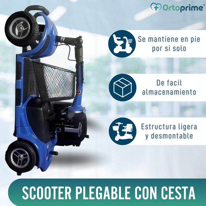 Scooter Eléctrico con Sistema Stand Up | 3 Ruedas