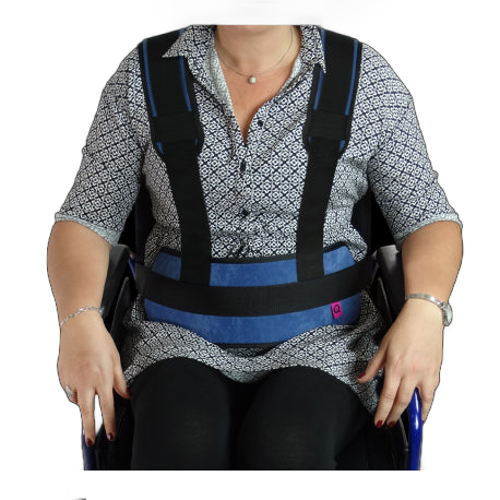 Arnés Abdominal Tirantes Silla de Ruedas