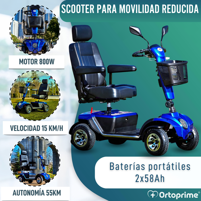 Scooter Minusválidos de Última Generación | Todo Terreno