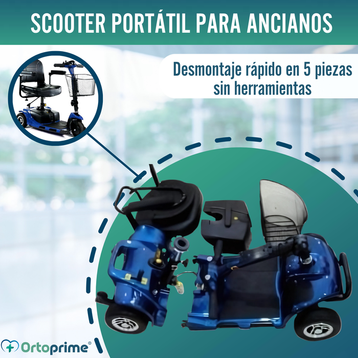 Scooter Eléctrico con Sistema Stand Up | 3 Ruedas