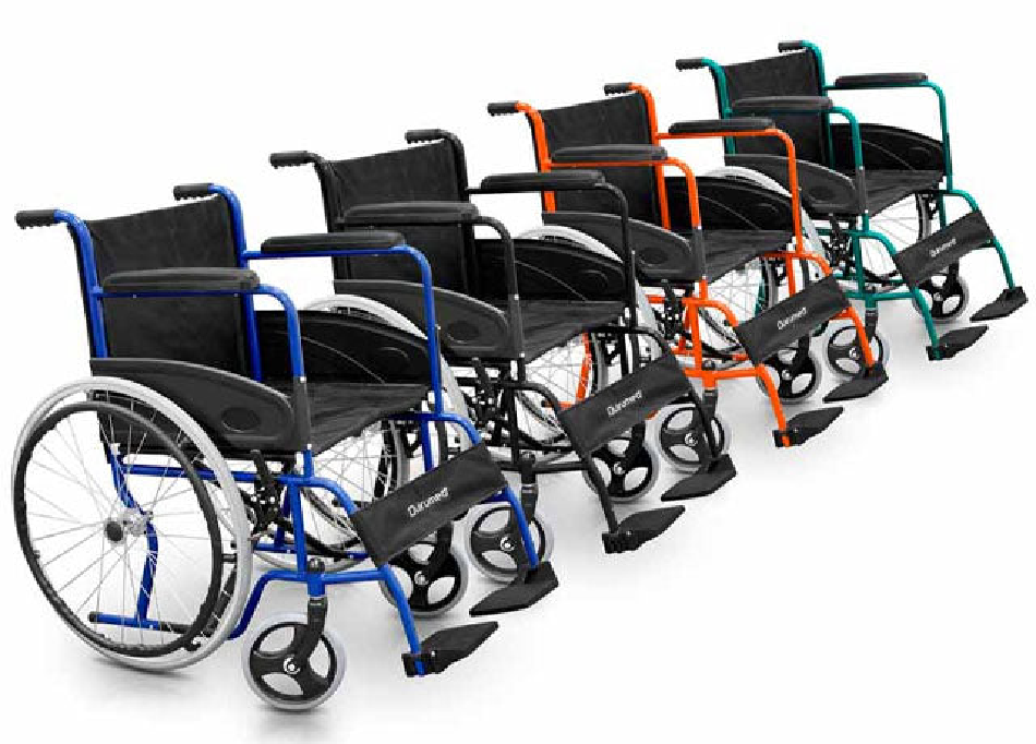 Silla de Ruedas Plegable Basic | Movilidad Reducida