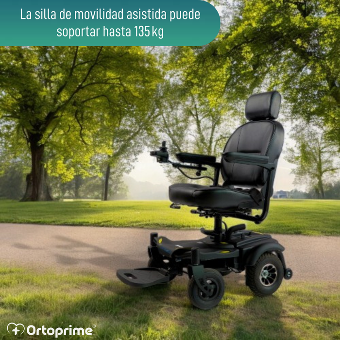 Silla de Ruedas Eléctrica Desmontable con Joystick Digital