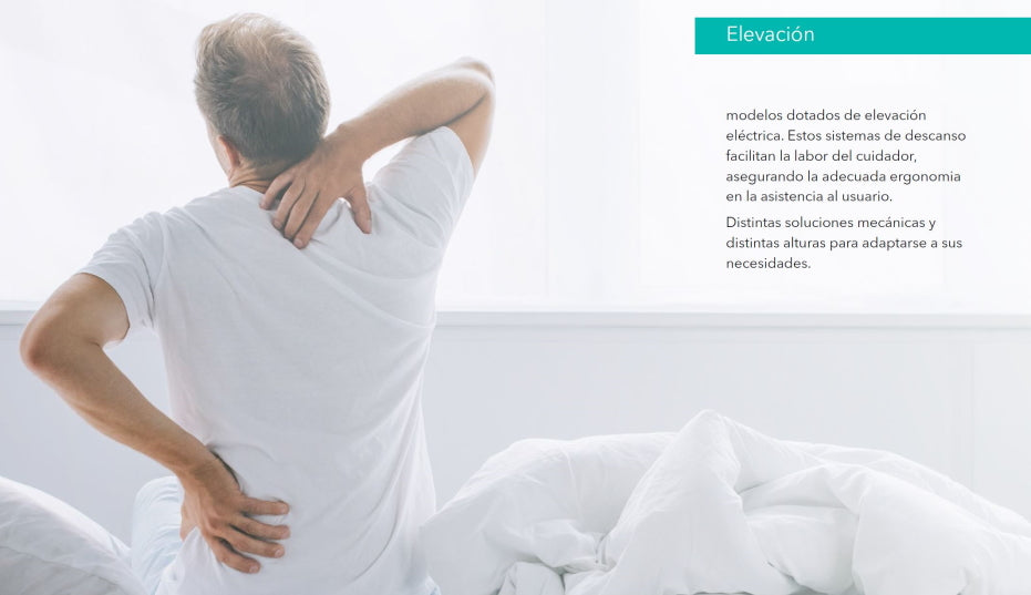Cama Articulada Eléctrica Carro Elevación Móvil | Resistance Pack