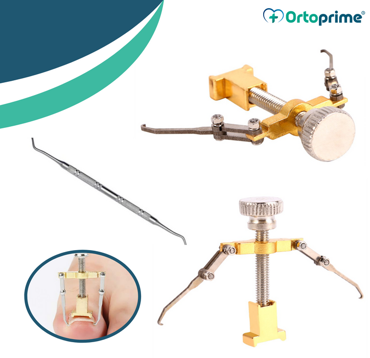 Kit Corrector Reparador de Uñas Encarnadas + Varilla Pedicura