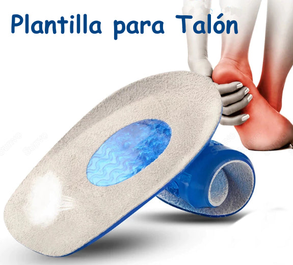 Plantilla con Almohadilla de Gel para Talón