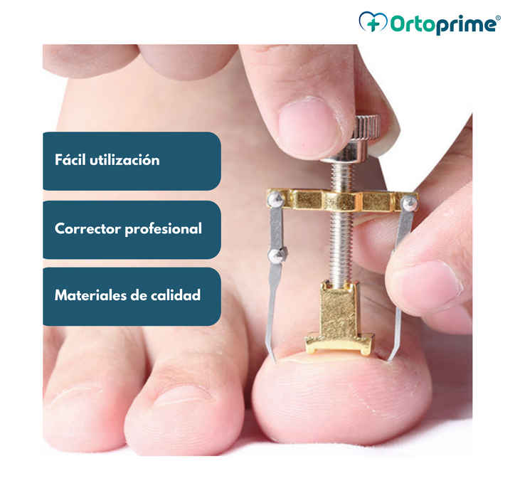 Kit Corrector Reparador de Uñas Encarnadas + Varilla Pedicura