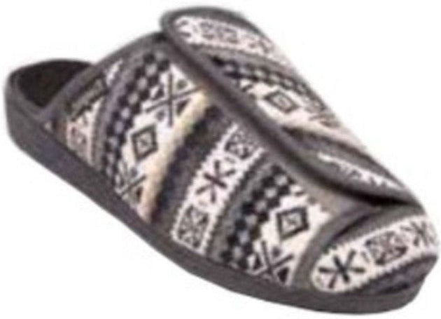 Zapatilla de Estar en Casa Esquimal con Velcro | Dos colores