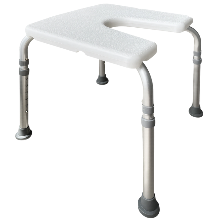 Taburete de Baño Ortopédico Forma de U | Regulable