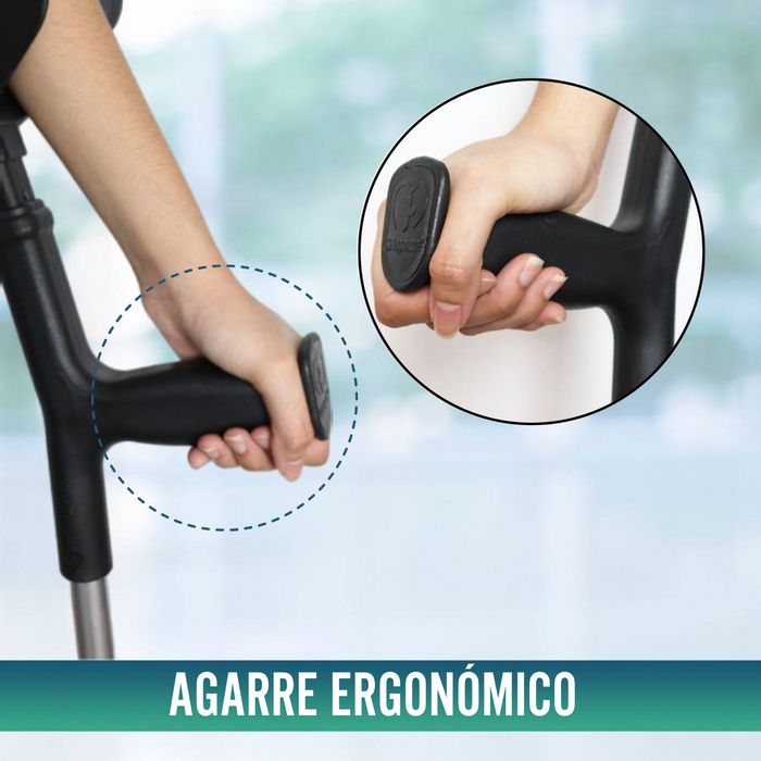 Muleta Ortopédica Regulable en Altura | Ergonómico