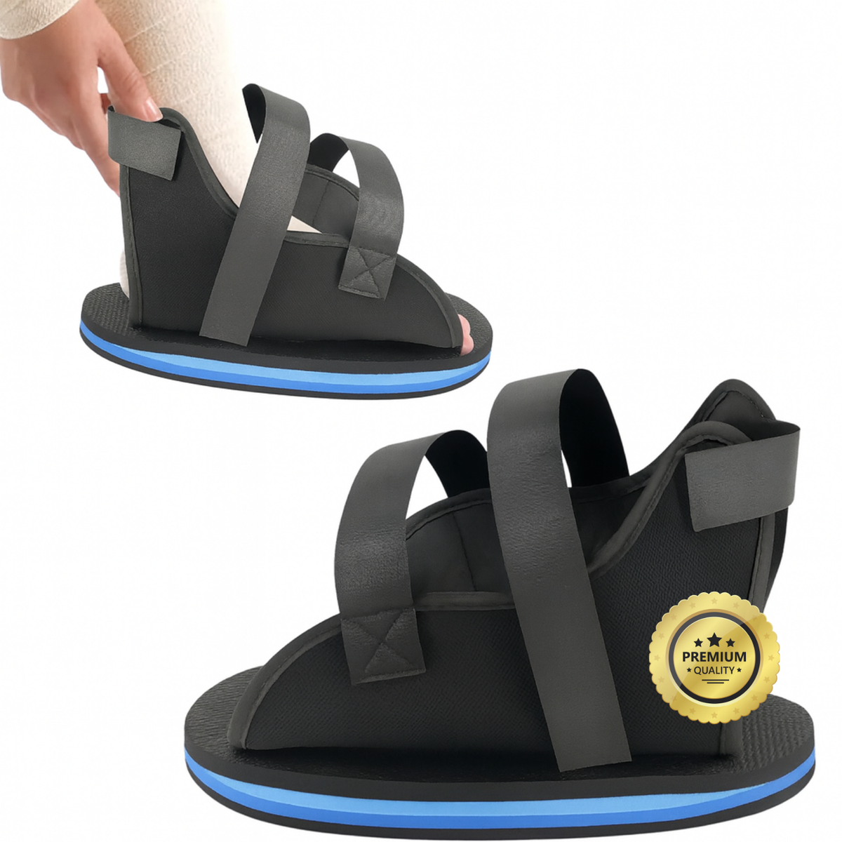 Zapato Postoperatorio Bilateral | Calzado Ortopédico Suela Semirrígida ...
