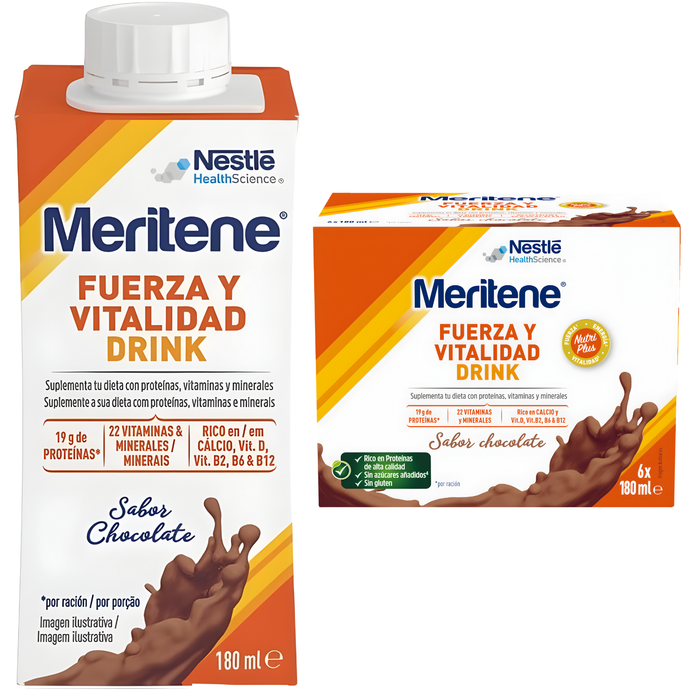 Meritene Pack 6 Botellas Complemento Alimenticio | 2 Sabores