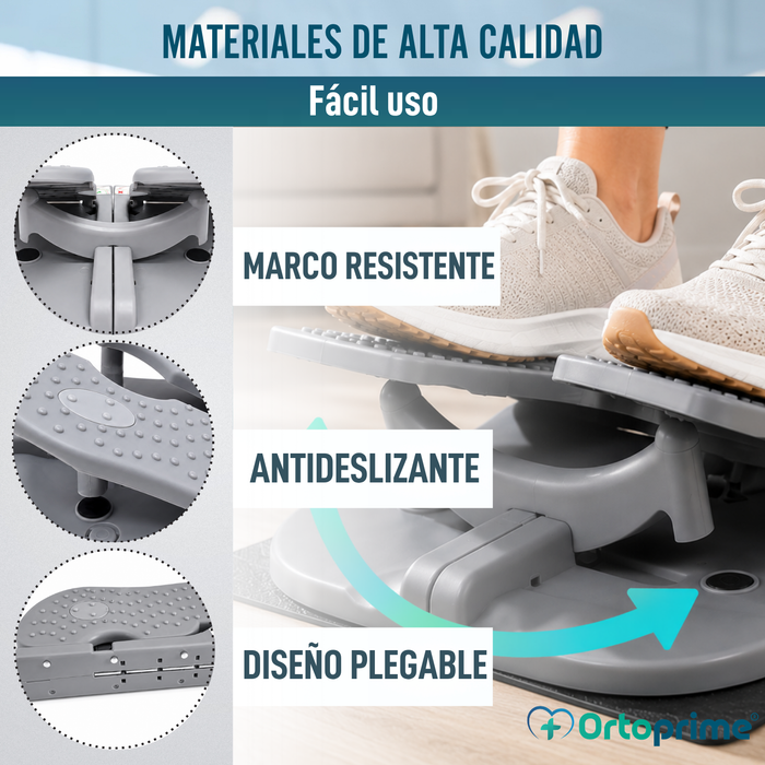 Mini Stepper Plegable para Personas Mayores | Pedales Estáticos