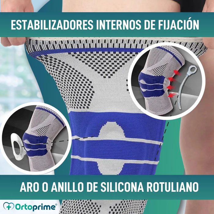 Rodillera Ajustable Menisco y Ligamento Protector de Rótula