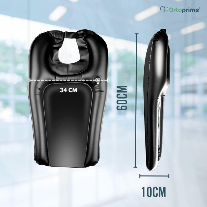 Lavacabezas Portátil Ergonómico Hinchable | Cómodo y Seguro