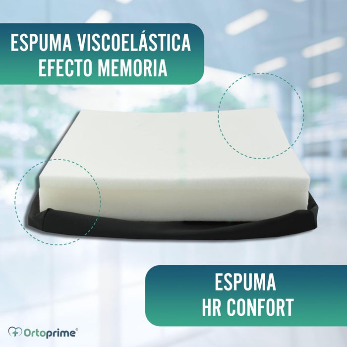 Cojín Antiescaras Viscoelástico + HR Espuma Confort