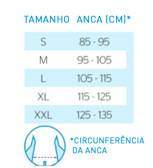 Faja Elástica de Soporte Sacrolumbar | Cuatro Tallas