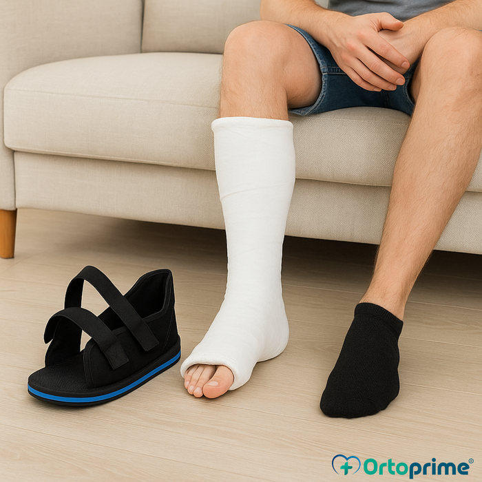 Zapato Postoperatorio Bilateral | Calzado Ortopédico Suela Semirrígida