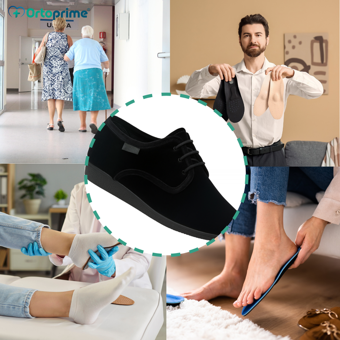 Zapatos Anatómicos de Terciopelo Confort