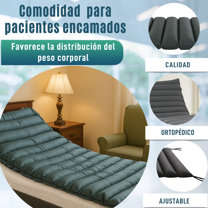 Colchón Antiescaras Cama 90x190x10cm | Colchón Escaras 12 Celdas