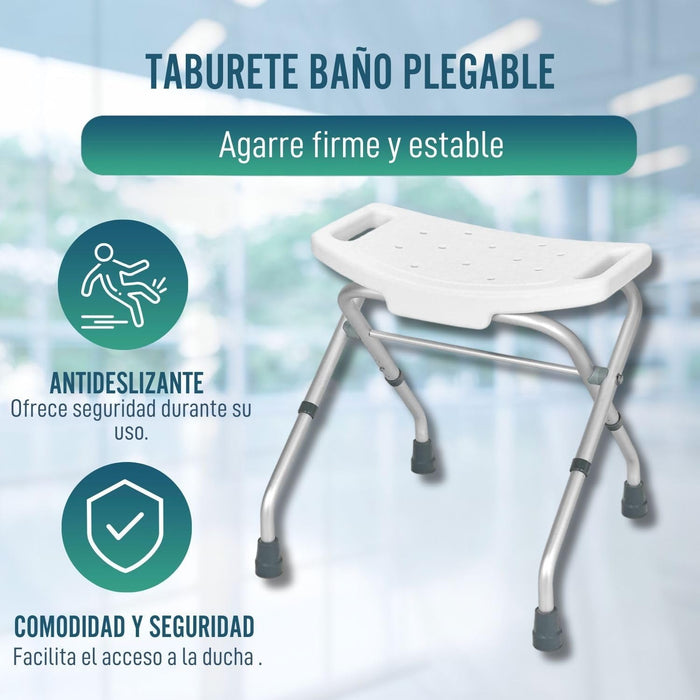 Taburete de Baño Plegable