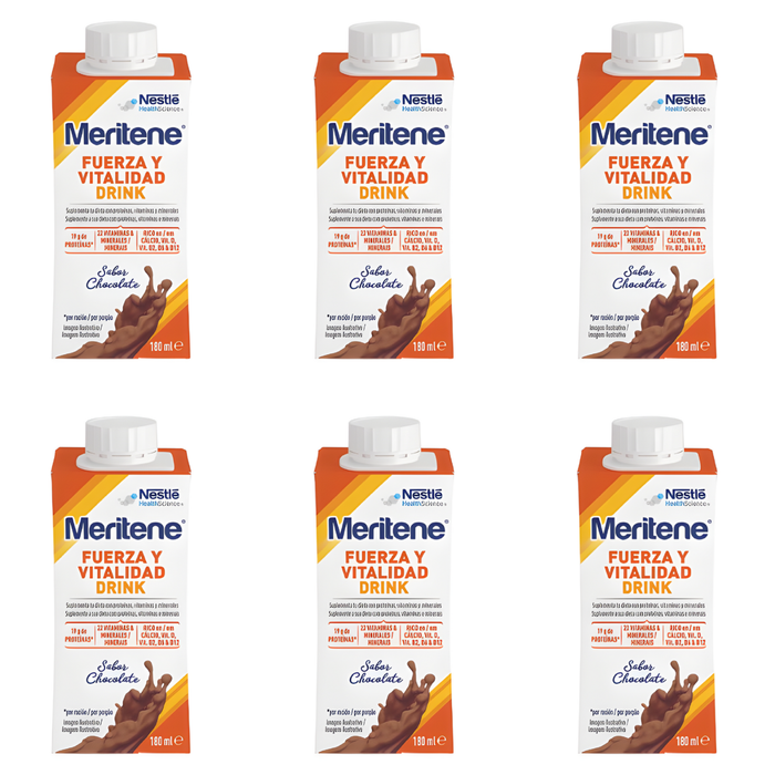 Meritene Pack 6 Botellas Complemento Alimenticio | 2 Sabores