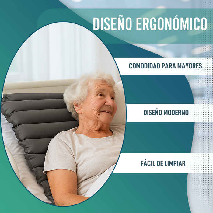 Colchón Antiescaras Cama 90x190x10cm | Colchón Escaras 12 Celdas