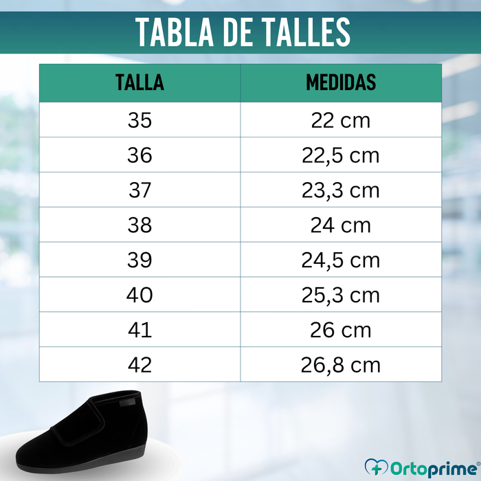 Bota Corte Alto de Terciopelo Con Velcro