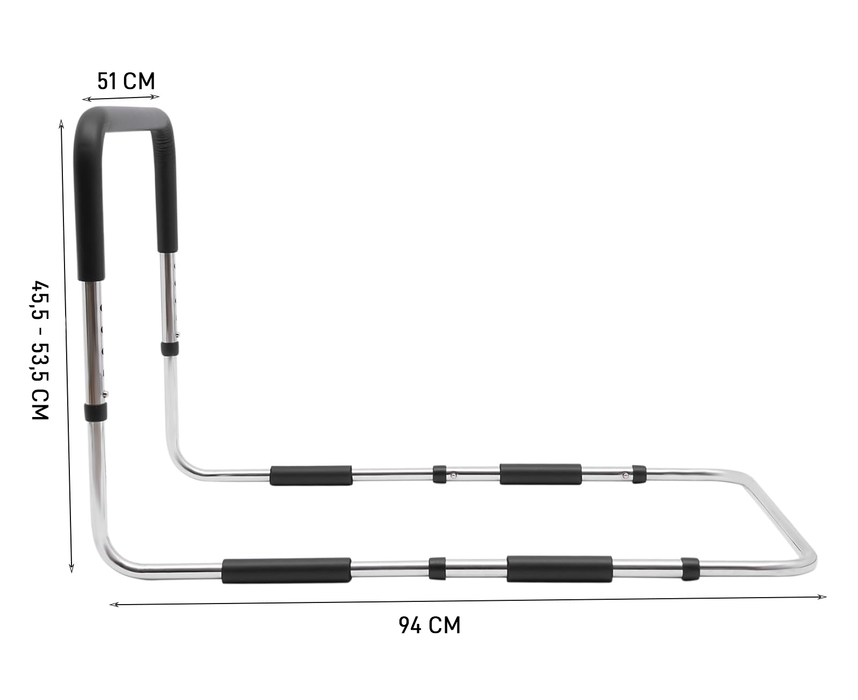 Asidera Cama Ajustable y Acolchada