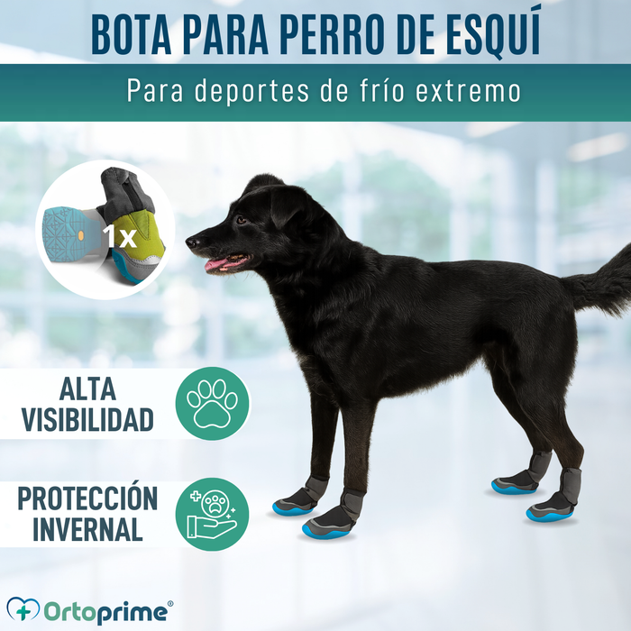 Bota Alta de Invierno para Perros | Suela Antideslizante