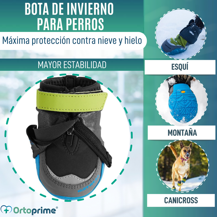 Bota Alta de Invierno para Perros | Suela Antideslizante
