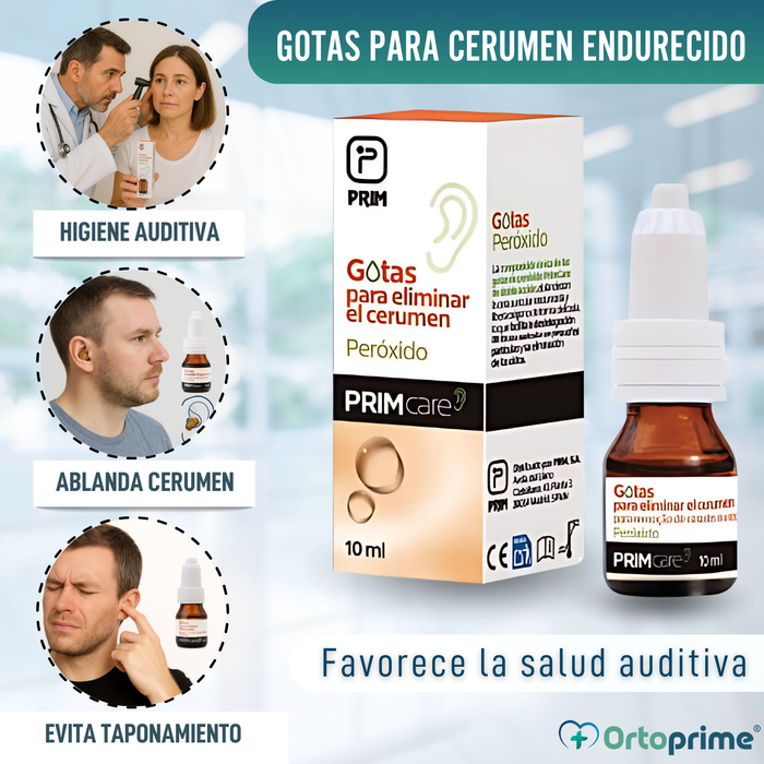 Gotas para Eliminar Cerumen de Oídos | Peróxido 10ml