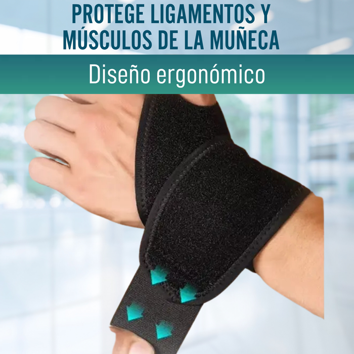 Muñequera para Tendinitis | Soporte para Muñeca de Neopreno