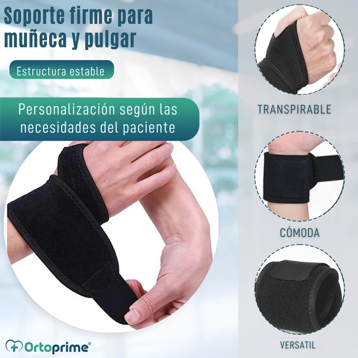 Muñequera para Tendinitis | Soporte para Muñeca de Neopreno