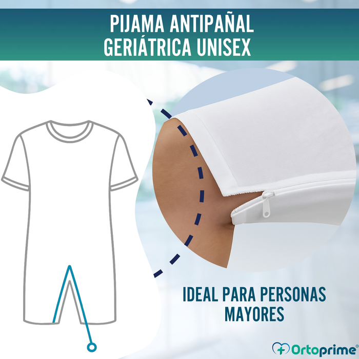 Pijama Antipañal Unisex | Pijama Adultos con Incontinencia