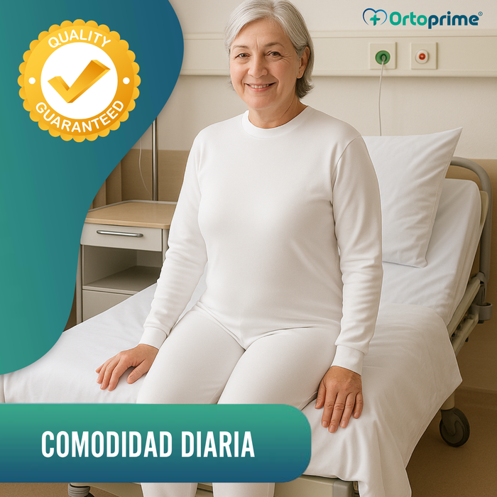 Pijama Antipañal Manga Larga | Pijama Doble Cremallera Unisex