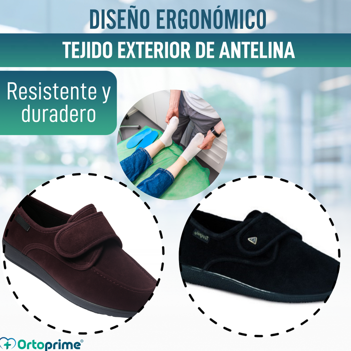 Zapato de Antelina Adultos  Clásicos