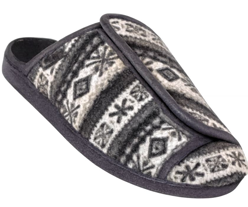 Zapatilla de Estar en Casa Esquimal con Velcro