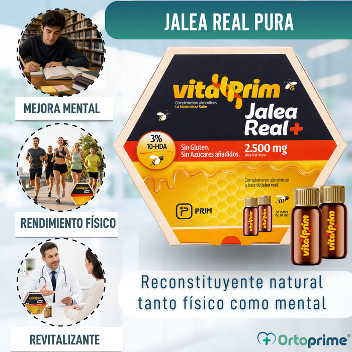 Complemento Alimenticio de Jalea Real Pura | 2500 mg