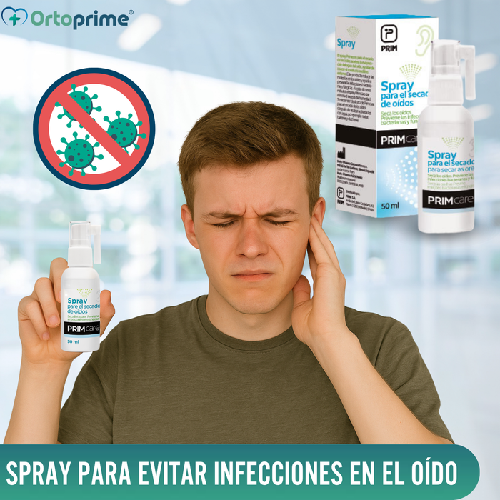 Spray para el Secado de Oídos | Solución de Triple Acción