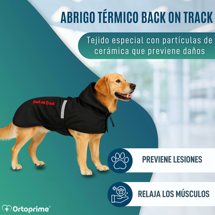 Abrigo Térmico Impermeable para Perros | Back on Track