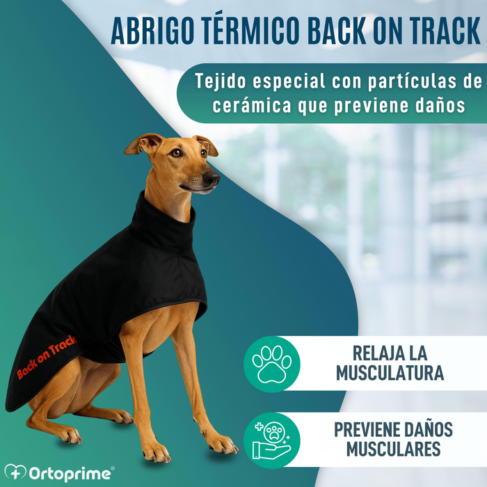 Abrigo Térmico Impermeable para Perro Galgo | 2 Tallas