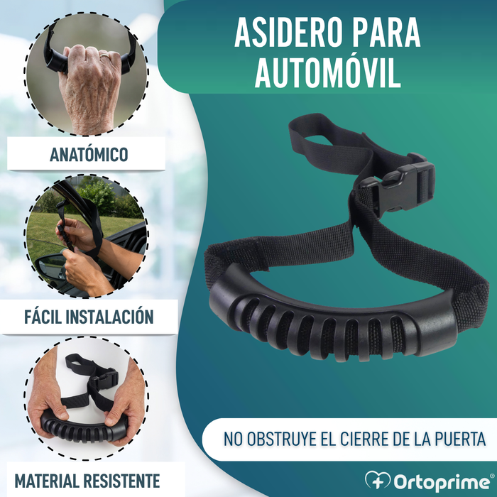 Correa de Salida para Coche con Asidero y Mango Ergonómico