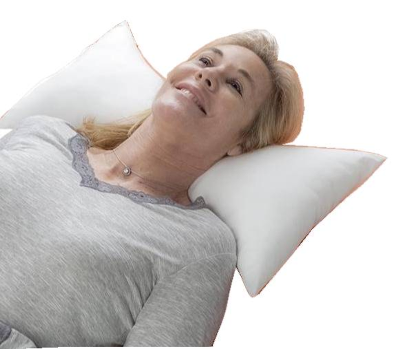 Almohada Cervical con Forma Mariposa Adaptable Con Funda OrtoPrime
