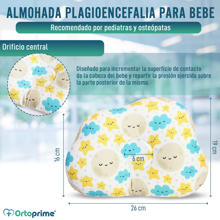 Almohada Para Plagiocefalia - Cojín Circular Bebe- Sleeptime