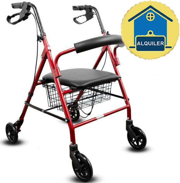 Alquiler Mensual Andador Ortop dico Plegable Rollator Cuatro Ruedas alquiler-mensual-andador-ortop-dico-plegable-rollator-cuatro-ruedas